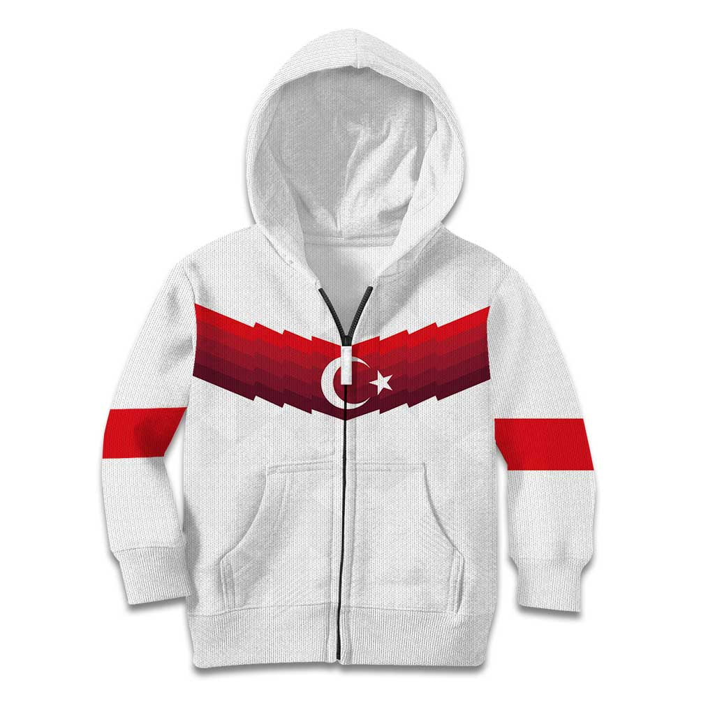 Turkey Football 2024 Go Champion Kid Hoodie - Wonder Print Shop