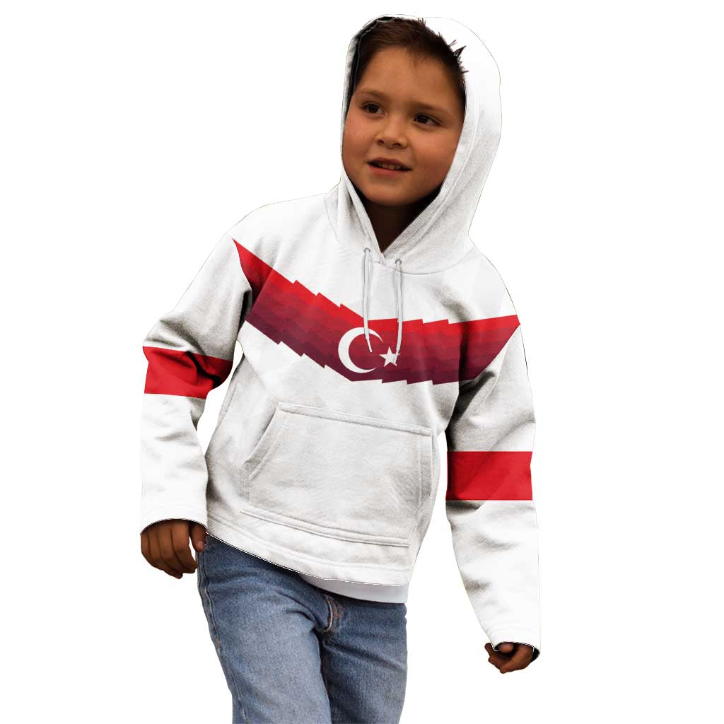 Turkey Football 2024 Go Champion Kid Hoodie - Wonder Print Shop