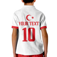Turkey Football 2024 Go Champion Kid Polo Shirt - Wonder Print Shop