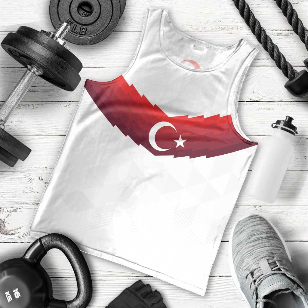 Turkey Football 2024 Go Champion Men Tank Top - Wonder Print Shop