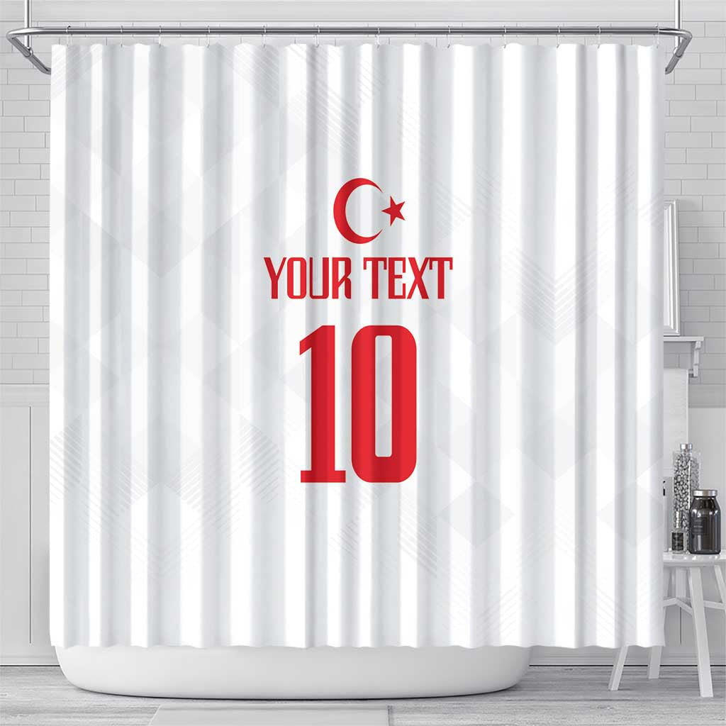 Turkey Football 2024 Go Champion Shower Curtain