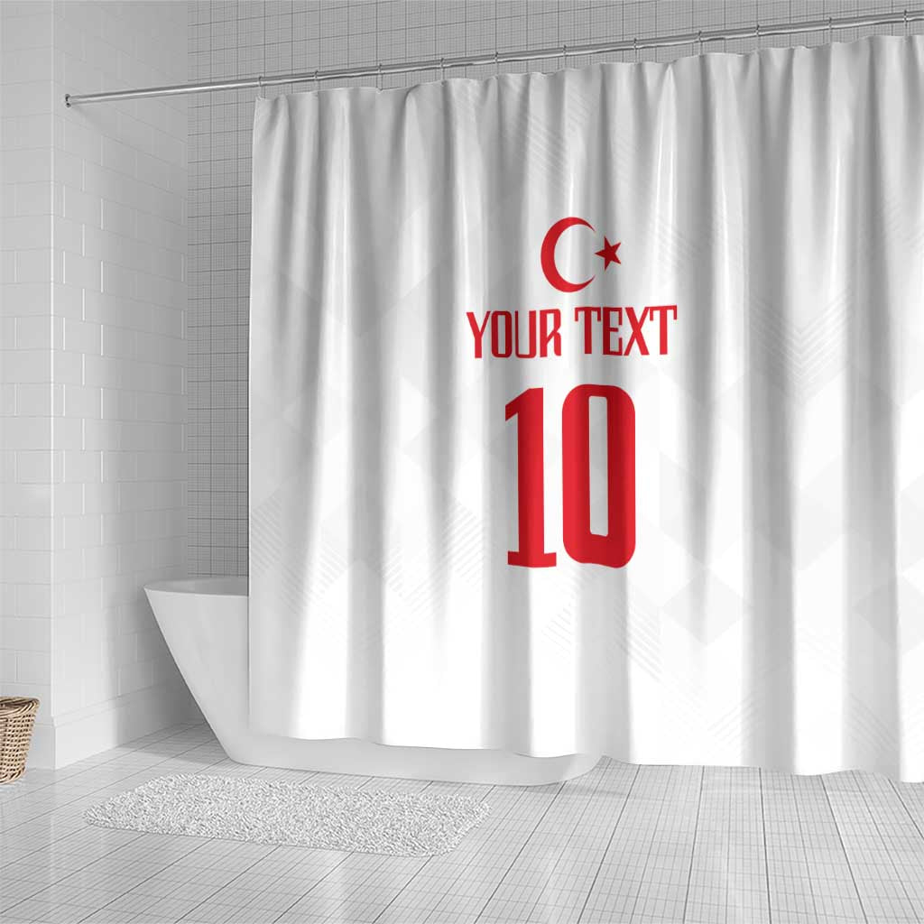 Turkey Football 2024 Go Champion Shower Curtain