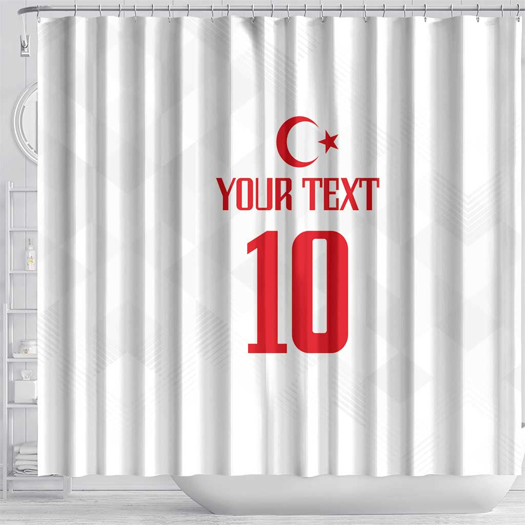 Turkey Football 2024 Go Champion Shower Curtain
