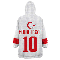 Turkey Football 2024 Go Champion Wearable Blanket Hoodie - Wonder Print Shop