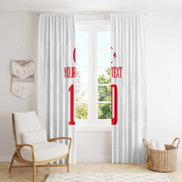 Turkey Football 2024 Go Champion Window Curtain - Wonder Print Shop