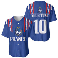 France Football 2024 Go Champion Baseball Jersey - Wonder Print Shop