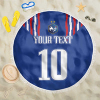 France Football 2024 Go Champion Beach Blanket - Wonder Print Shop