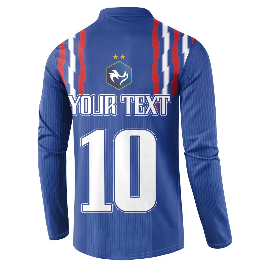 France Football 2024 Go Champion Button Sweatshirt - Wonder Print Shop