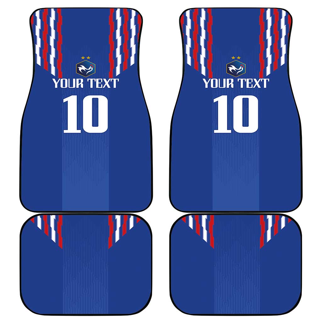 France Football 2024 Go Champion Car Mats - Wonder Print Shop