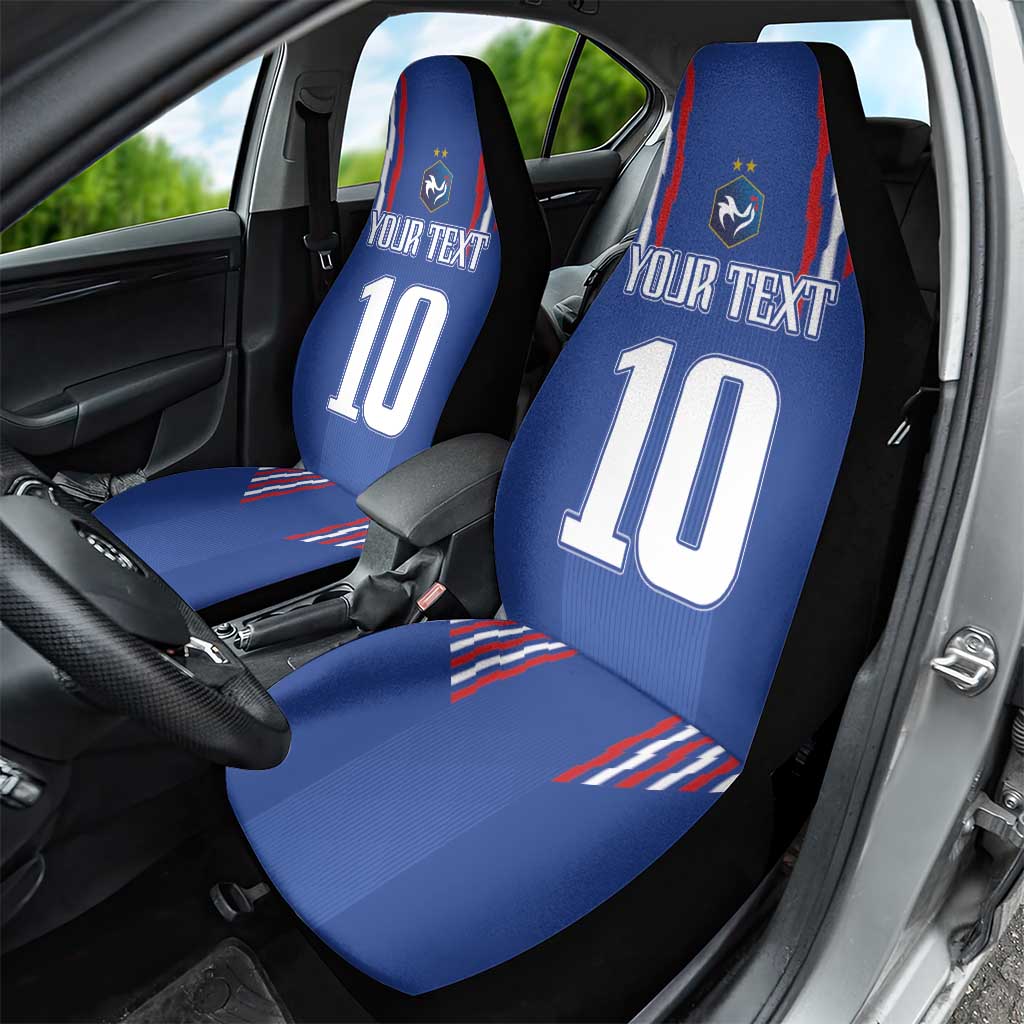 France Football 2024 Go Champion Car Seat Cover - Wonder Print Shop