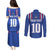 France Football 2024 Go Champion Couples Matching Puletasi and Long Sleeve Button Shirt - Wonder Print Shop