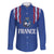France Football 2024 Go Champion Family Matching Long Sleeve Bodycon Dress and Hawaiian Shirt - Wonder Print Shop