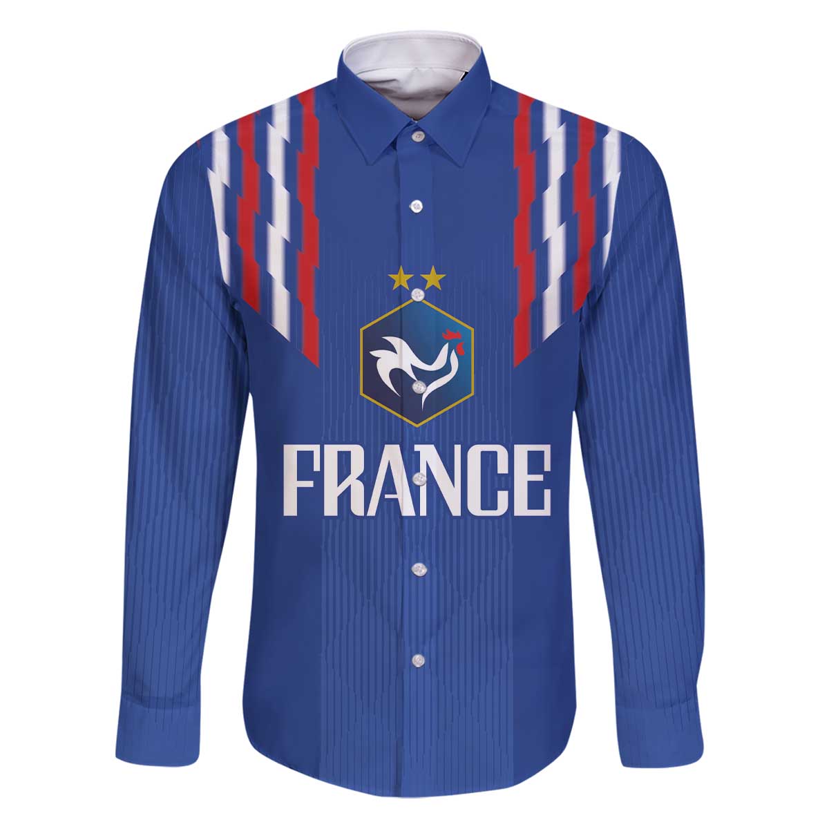 France Football 2024 Go Champion Family Matching Puletasi and Hawaiian Shirt - Wonder Print Shop