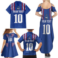 France Football 2024 Go Champion Family Matching Summer Maxi Dress and Hawaiian Shirt - Wonder Print Shop