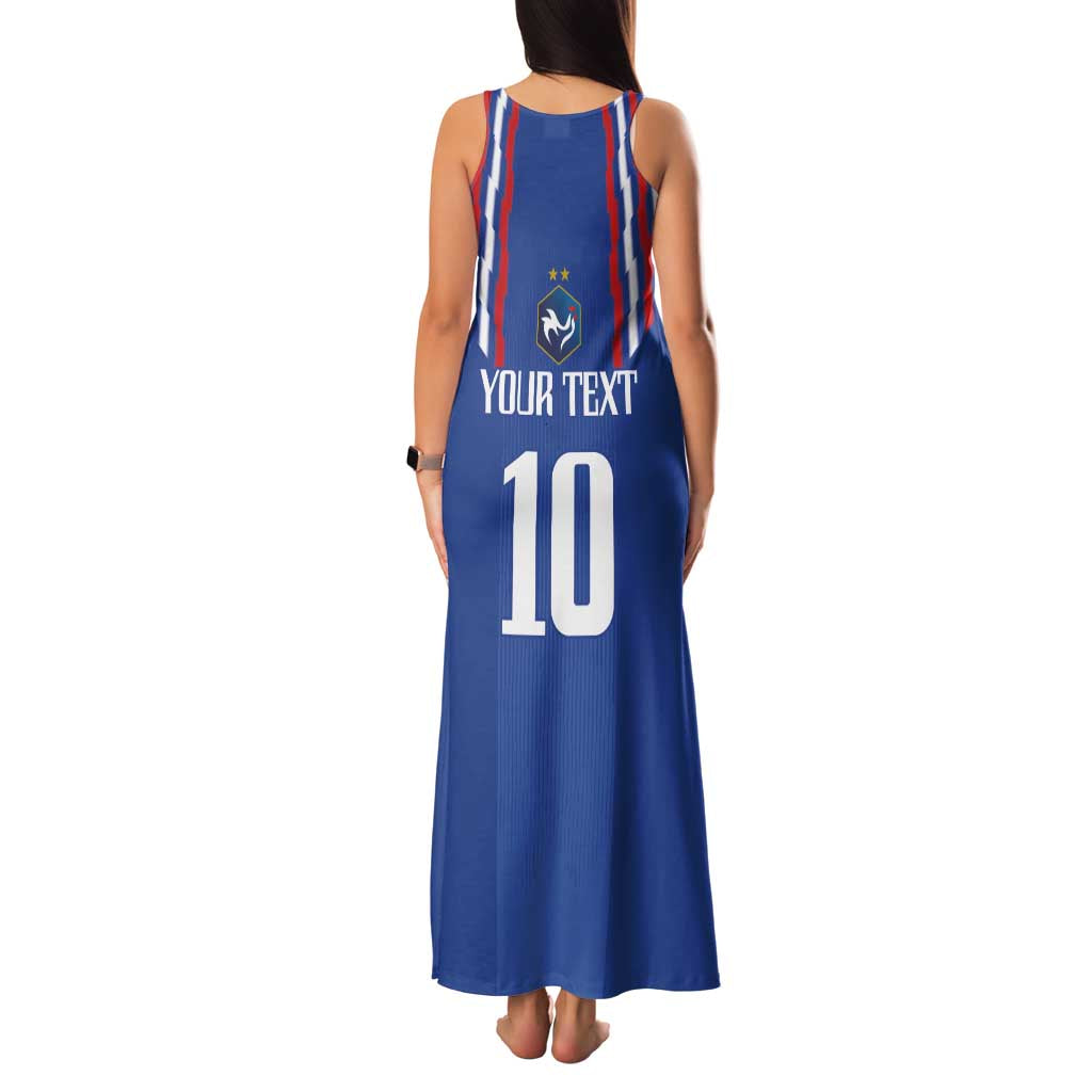 France Football 2024 Go Champion Family Matching Tank Maxi Dress and Hawaiian Shirt - Wonder Print Shop