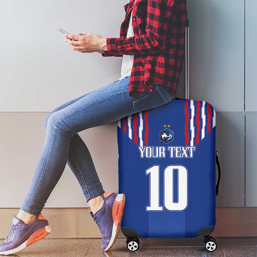France Football 2024 Go Champion Luggage Cover - Wonder Print Shop