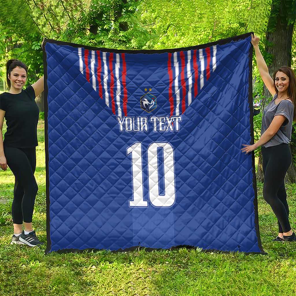 France Football 2024 Go Champion Quilt - Wonder Print Shop