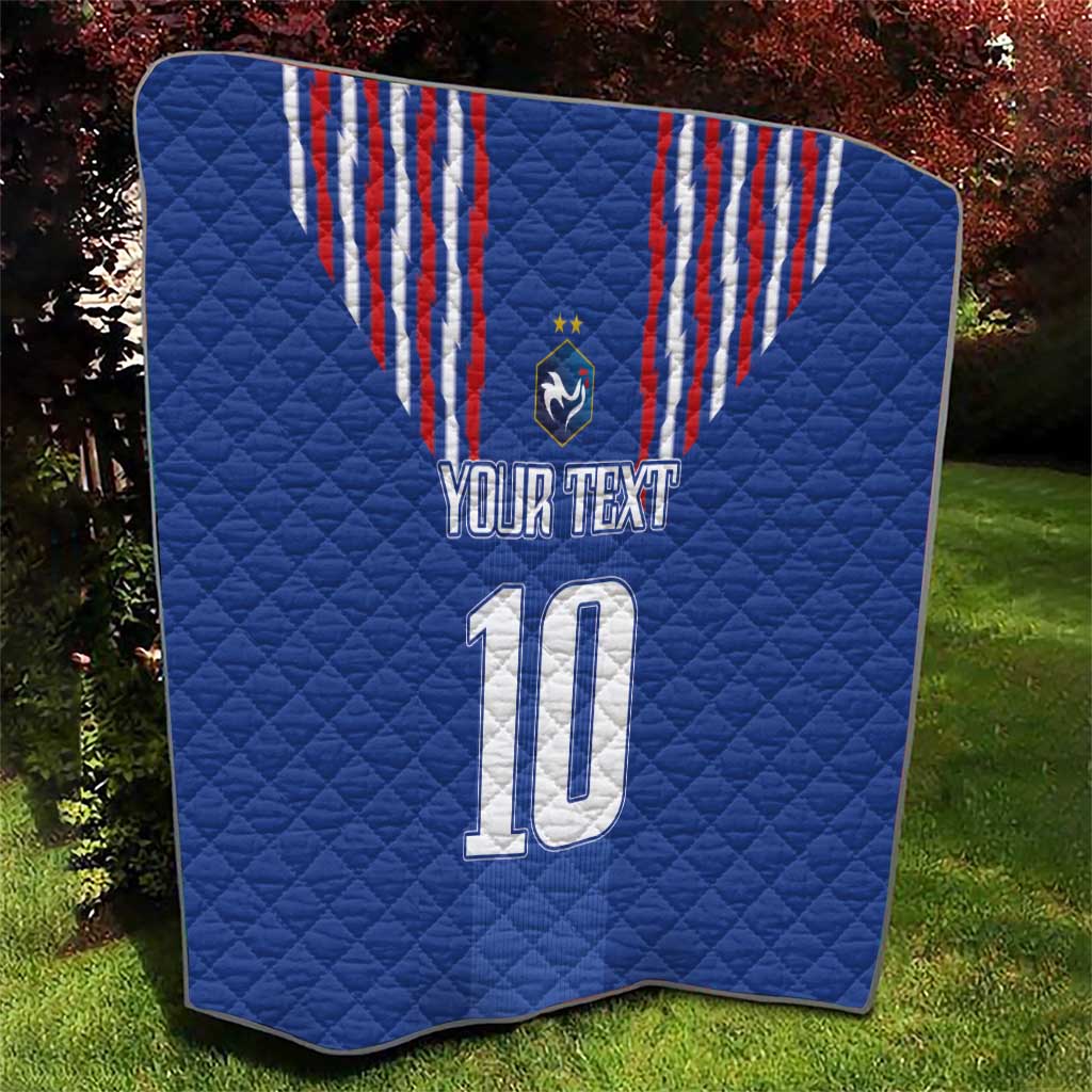 France Football 2024 Go Champion Quilt - Wonder Print Shop