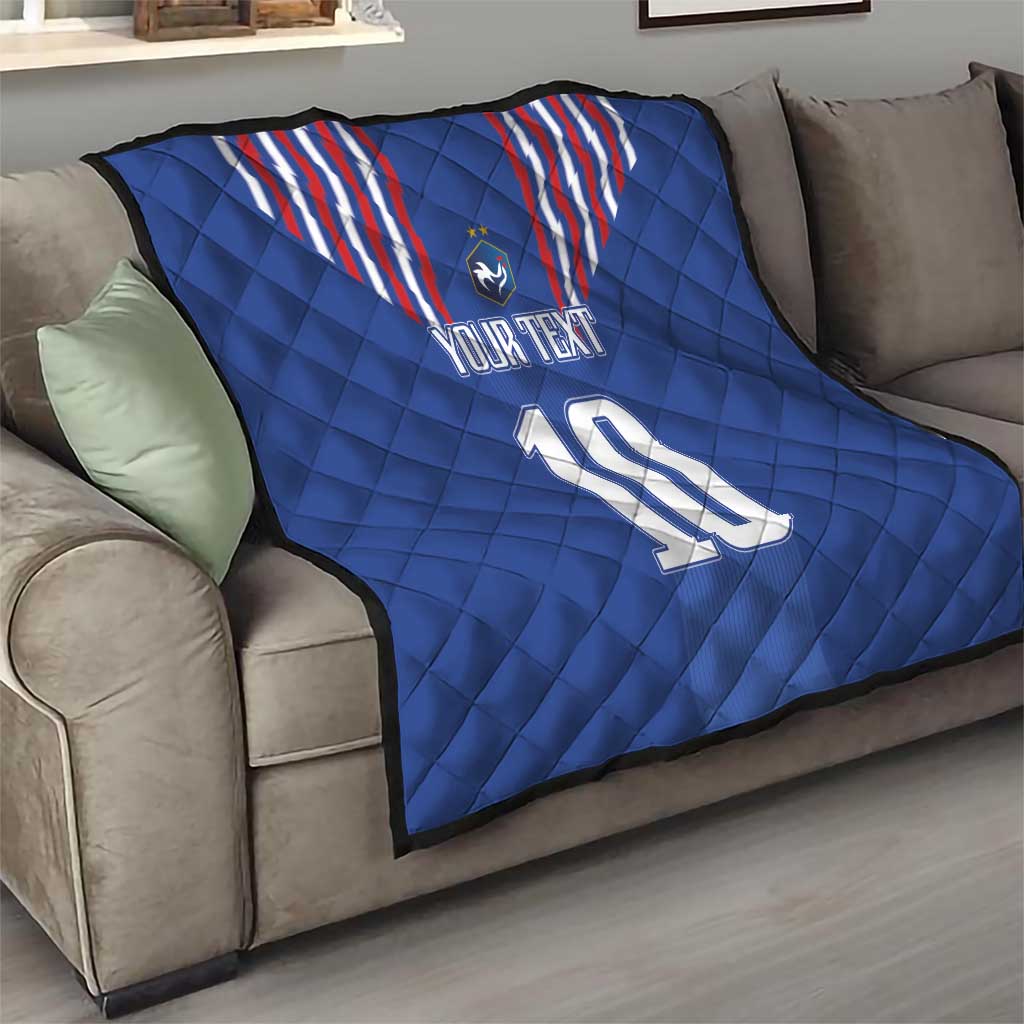 France Football 2024 Go Champion Quilt - Wonder Print Shop