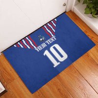 France Football 2024 Go Champion Rubber Doormat - Wonder Print Shop