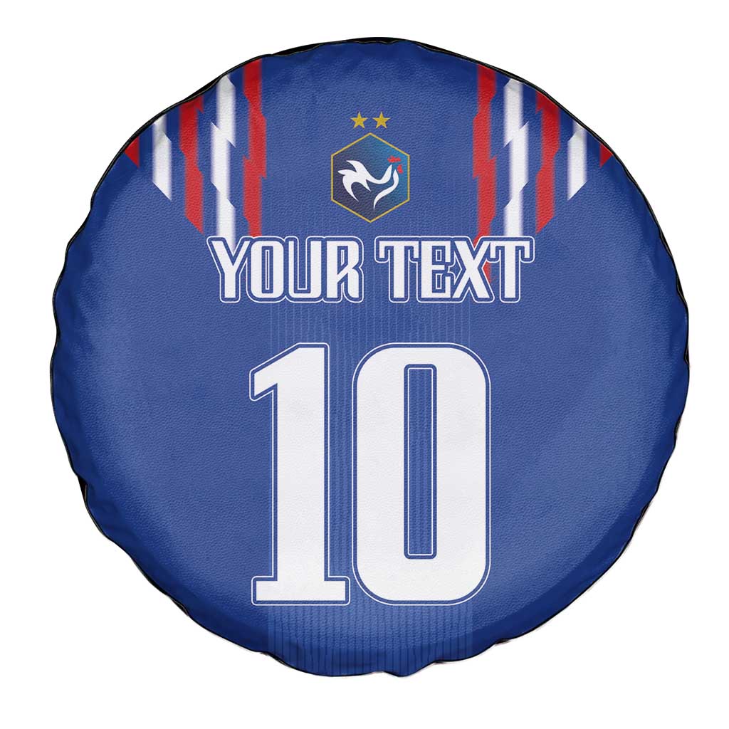 France Football 2024 Go Champion Spare Tire Cover - Wonder Print Shop