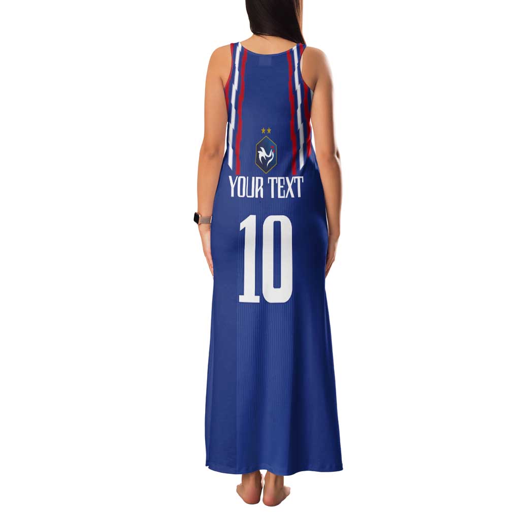 France Football 2024 Go Champion Tank Maxi Dress - Wonder Print Shop