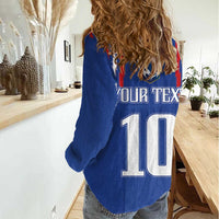 France Football 2024 Go Champion Women Casual Shirt - Wonder Print Shop