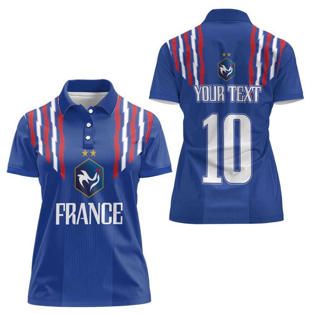 France Football 2024 Go Champion Women Polo Shirt - Wonder Print Shop