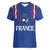 France Football 2024 Go Champion Women V-Neck T-Shirt - Wonder Print Shop