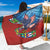 Caribbean-American Heritage Month Sarong National Flags Ribbon Wave Style with US Flag Eagle - Wonder Print Shop