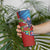 Caribbean-American Heritage Month Skinny Tumbler National Flags Ribbon Wave Style with US Flag Eagle - Wonder Print Shop