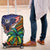 Caribbean American Together Luggage Cover USA Flag Eagle and Coloful Palm Tree - Wonder Print Shop