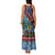 Afro-Caribbean Family Matching Tank Maxi Dress and Hawaiian Shirt African Dashiki Style with Caribbean Music with Blue Iguanas - Wonder Print Shop