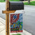 Afro-Caribbean Garden Flag African Dashiki Style with Caribbean Music with Blue Iguanas - Wonder Print Shop