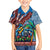 Afro-Caribbean Hawaiian Shirt African Dashiki Style with Caribbean Music with Blue Iguanas - Wonder Print Shop