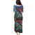 Afro-Caribbean Puletasi African Dashiki Style with Caribbean Music with Blue Iguanas - Wonder Print Shop