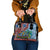 Afro-Caribbean Shoulder Handbag African Dashiki Style with Caribbean Music with Blue Iguanas - Wonder Print Shop