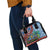 Afro-Caribbean Shoulder Handbag African Dashiki Style with Caribbean Music with Blue Iguanas - Wonder Print Shop