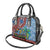 Afro-Caribbean Shoulder Handbag African Dashiki Style with Caribbean Music with Blue Iguanas - Wonder Print Shop