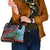 Afro-Caribbean Shoulder Handbag African Dashiki Style with Caribbean Music with Blue Iguanas - Wonder Print Shop