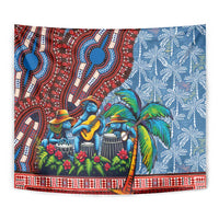 Afro-Caribbean Tapestry African Dashiki Style with Caribbean Music with Blue Iguanas - Wonder Print Shop