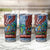 Afro-Caribbean Tumbler Cup African Dashiki Style with Caribbean Music with Blue Iguanas - Wonder Print Shop