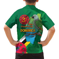 Dominica Independence Day Hawaiian Shirt Imperial Amazon With National Flag and Map - Wonder Print Shop