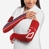 Custom Norway National Football Arm Sleeves Vikings Heritage Sporty Style - Wonder Print Shop