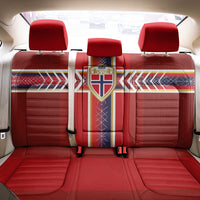 Norway National Football Back Car Seat Cover Vikings Heritage Sporty Style - Wonder Print Shop