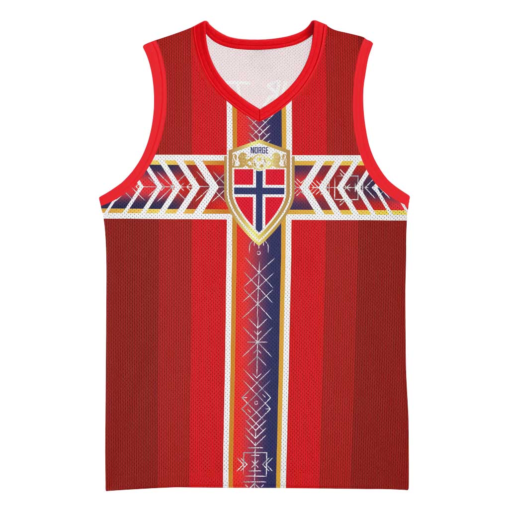 Custom Norway National Football Basketball Jersey Vikings Heritage Sporty Style - Wonder Print Shop