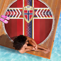 Norway National Football Beach Blanket Vikings Heritage Sporty Style - Wonder Print Shop