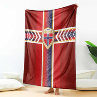 Norway National Football Blanket Vikings Heritage Sporty Style - Wonder Print Shop