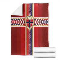 Norway National Football Blanket Vikings Heritage Sporty Style - Wonder Print Shop