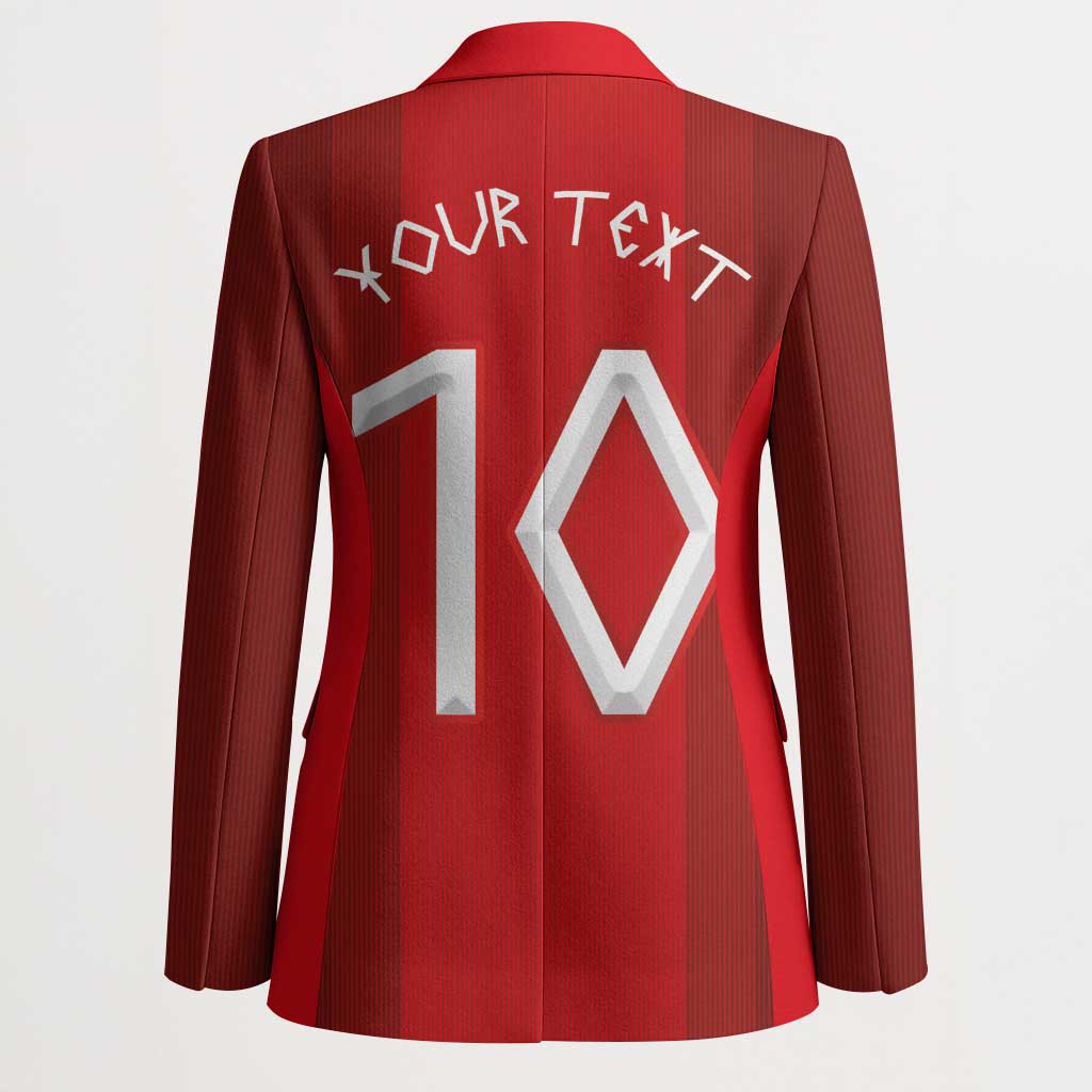 Custom Norway National Football Blazer Vikings Heritage Sporty Style - Wonder Print Shop